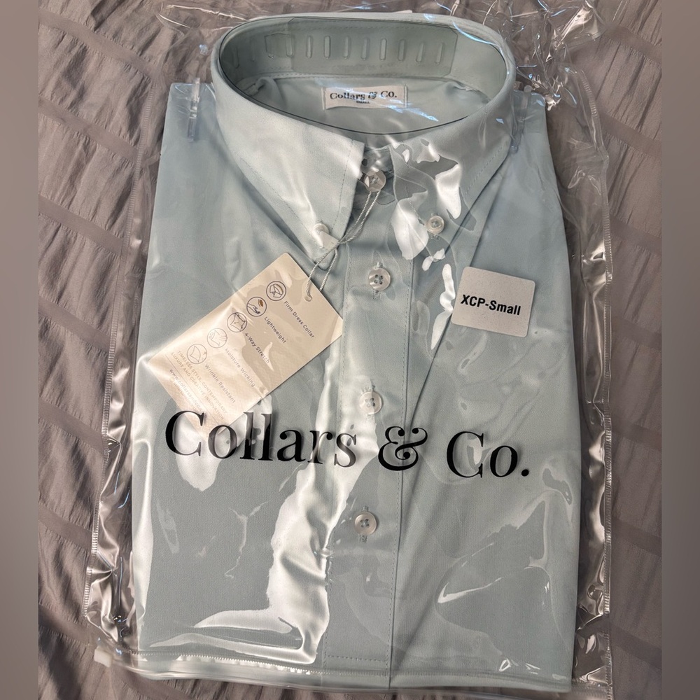 Light Blue Men's Polo Shirt